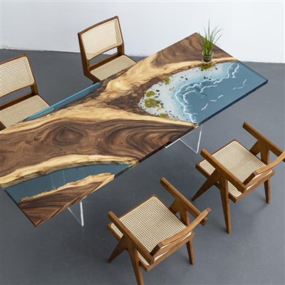 Oq epoksi rezinli kompyuter stollari